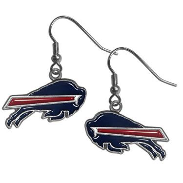 Imagem de NFL Siskiyou Sports Feminino Buffalo Bills Brincos Pingente Tamanho Único Cor do Time