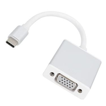 Imagem de Cabo adaptador tipo C para VGA, adaptador tipo C para VGA Acessórios de computador Acabamento requintado para PC