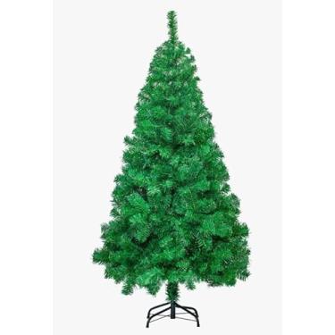 Imagem de Árvore de Natal Luxo Pinheiro 2,10m 1200 Galhos Cheia, Realista e Elegante Natal Encantador Decoração de Casa Decoração Natalina Inesquecível Base de Ferro Reforçada Resistente Linha Super Premium®