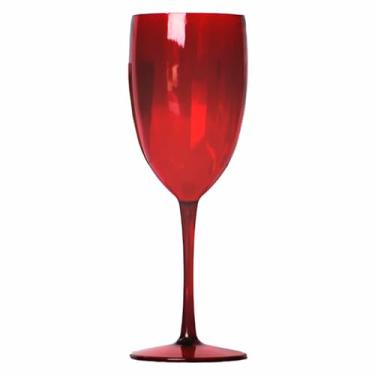 Imagem de Kit 15 Taças Vinho/Drink 420mL Acrílica - Aloha (Rubi)