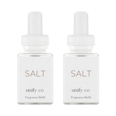 Imagem de Pura Refil de perfume doméstico & Unify Co. - Difusor de ar inteligente - Até 120 horas de fragrância de luxo por refil - Essencial para casa - Fragrância difusor limpa e segura - pacote com 2, sal