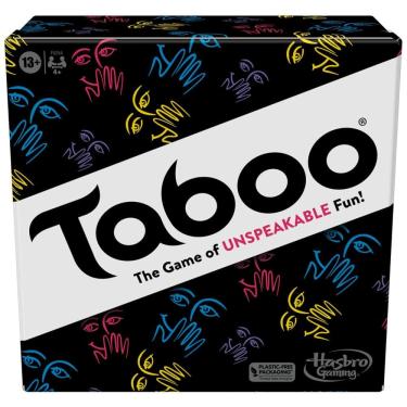 Imagem de Jogo de Tabuleiro para Adultos TABOO, Jogo de Adivinhação de Palavras, para 4 Jogadores, Hasbro F5254