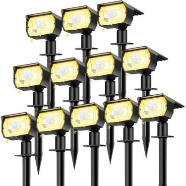 Imagem de Sensor de movimento Solar Spot Lights nipify, pacote com 12 unidades, 