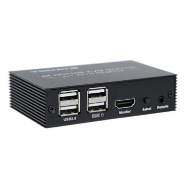 Imagem de Comutador KVM HDMI 2x1 HD/USB Tomate MKV-112 - Compartilhamento Eficie