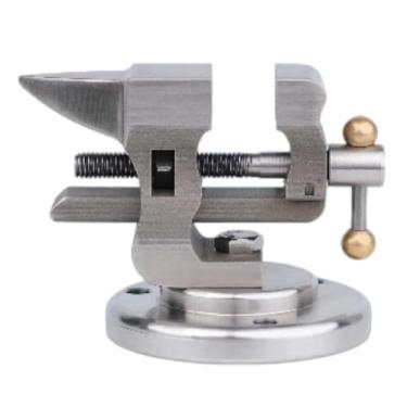Imagem de Stgfyxgs Mini Torno de aço Inoxidável 304, Robusto, Compacto, Torno de Profissional para Pequenos Reparos de Relógios Artesanais