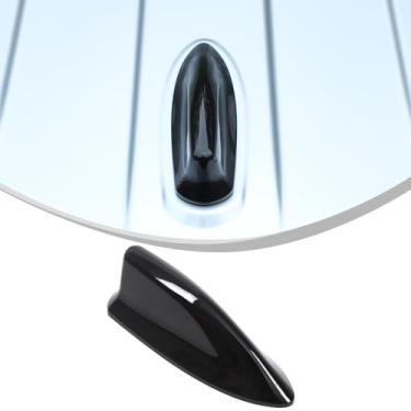 Imagem de Daeiclru Capa de antena de barbatana de tubarão de carro compatível com Toyota Tacoma 2024 2025, acabamento de capa de antena de teto 4ª geração Tacoma acessórios de decoração exterior (preto