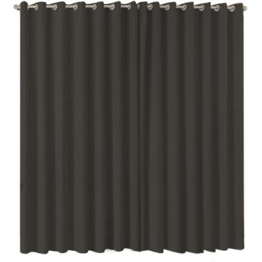 Imagem de Cortina Blackout Em Tecido 5 00x2 70 Corta Luz Esticada - Casa das Cor