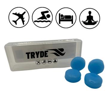 Imagem de Protetor Auricular Silicone Tampão Dormir Nadar Tryde
