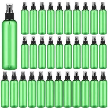Imagem de Frascos de spray Eccliy 250 ml de plástico transparente Fine Mist (32 