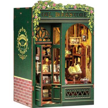 Imagem de Kit de casa em miniatura DIY Kit Fsolis Book Nook para adultos