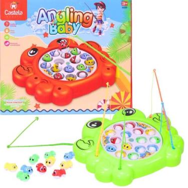 Imagem de Brinquedo Pega Peixe Pesca Maluca Infantil Verde - Castela - Castela B