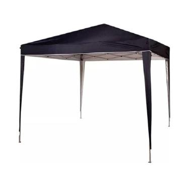 Imagem de Tenda Gazebo Dobrável Reforçada Praia Camping Feira 2m X 2m Preto