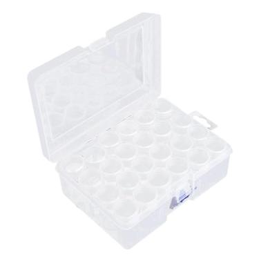 Imagem de UGPLM Estojo organizador para pintura com diamantes, ideal para adultos, com vedação segura, perfeito para acessórios, joias e miçangas. Ideal para kits de, 24 Grades
