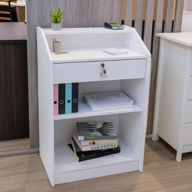 Imagem de Balcão Caixa 60 (atendimento, loja, gaveta) - VETORIAL MÓVEIS