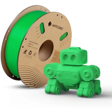 Imagem de Filamento para Impressora 3d Anycubic PLA High Speed 1.75mm 1kg Cor Verde Green