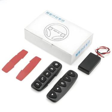 Imagem de Controle Remoto Sem Fio Para Volante Com 10 Teclas Para Rádio De Carro