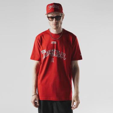Imagem de CAMISETA NEW ERA REGULAR ANAHEIM ANGELS MLB HYPERFLY VERMELHO-Masculino