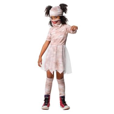 Imagem de Fantasia Mumia Nhubia Vestido Infantil - P