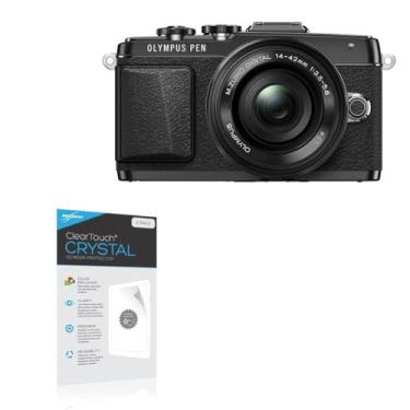 Imagem de BoxWave Protetor de tela compatível com Olympus PEN E-PL7 – ClearTouch Crystal (pacote com 2), película HD – Protege contra arranhões
