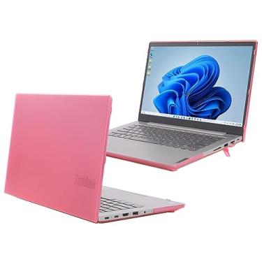 Imagem de mCover Capa compatível apenas com notebooks Lenovo ThinkBook 14 G2 / G3 / G4 / G5 de 14 polegadas 2021 ~ 2023 (não funciona com outros modelos Lenovo) - rosa