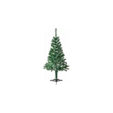 Imagem de Árvore de Natal Luxo Nevada, Verde, 90 cm de Altura, 70 Galhos, Base 23 cm, com Pés em Polipropileno, Decoração Natalina