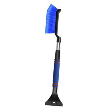 Imagem de Ysyqkn Raspador de Gelo Genérico, Escova de Neve Telescópica com Cabo Confortável, Presente para para- de Carro, Kit de Inverno para Carro, Azul