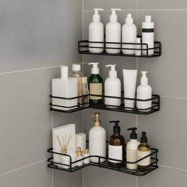 Imagem de Kit Banheiro Luxo 7 Peças em Bambu – Lixeira, Porta Escova, Dispenser e Acessórios para Lavabo(3 Sup. de Banheiro+1 Sup.Papel)