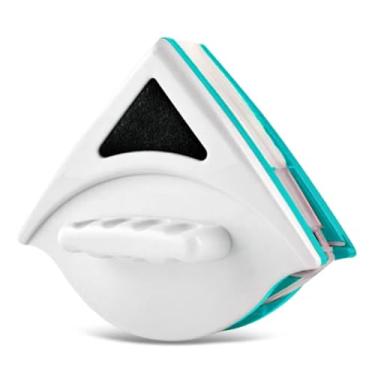 Imagem de Escova de limpeza de vidro magnética doméstica dupla face limpador de vidro para lavar janelas escovas de limpeza de vidro