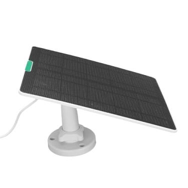 Imagem de Generic Carregador de Painel Solar, Interface DC3.5 para Câmera, Campainha, Painel Solar, de Segurança de Geração de Energia Eficiente (Branco)