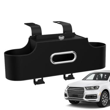Imagem de Organizador de armazenamento de carro, organizador de carro e caixa de armazenamento, suporte de copo forte para banco traseiro de veículos, porta-copos, chaves e guarda-chuvas