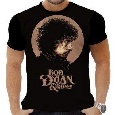 Imagem de Camiseta Camisa Personalizada Rock Bob Dylan Clássico Hd 2 - Obsidiana
