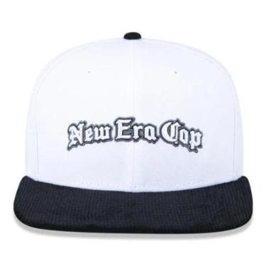 Imagem de BONÉ NEW ERA 950 ORIGINAL FIT BLACK SQUAD CAP NEI21BON009 BRANCO PRETO-Masculino