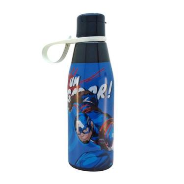 Imagem de Garrafinha Infantil de Plástico Com Tampa Abre Fácil 530ml Plasútil, C