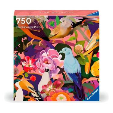 Imagem de Puzzle 750 peças Pássaros - Importado - Ravensburger
