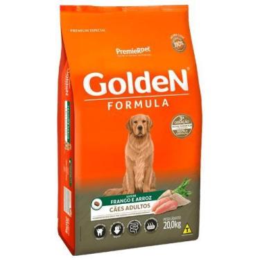 Imagem de Ração Golden Fórmula Cães Adultos Frango e Arroz 15kg - PREMIER PET