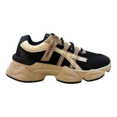 Imagem de Tenis Feminino Ramarim Casual Conforto Cadarço Duplo Detalhe Refletivo