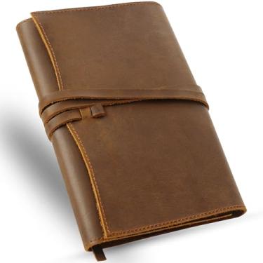 Imagem de Jack&Chris Capa de Couro Da Bíblia, Capa de Livro de Couro para Homens e Mulheres, Alça de Suporte de Bíblia, Presentes, Jc61-8L