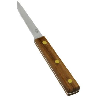 Imagem de Chicago Cutlery Faca de desossar de 12 cm com lâminas de aço inoxidável ultra-afiadas, faca utilitária para preparação de refeições e cozinha geral, faca de cozinha com cabo tradicional de nogueira
