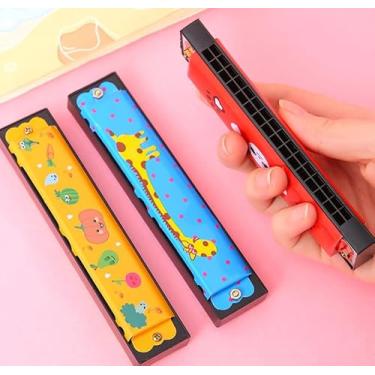 Imagem de 3 peças de gaita de desenho animado para adultos, pacote Kazoo para violão, violino, piano, teclado, ukulele, para festa de Natal, presente