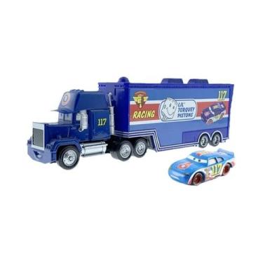 Imagem de Brinquedo Mini Veículo Em Metal Die Cast Da Disney Cars Mack Truck Lig