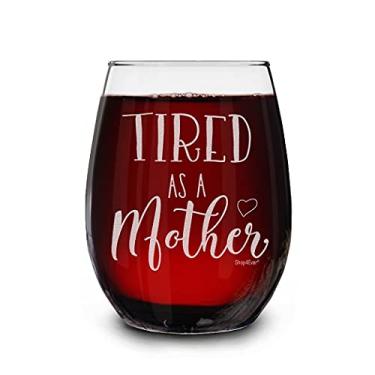 Imagem de Copo de vinho sem haste gravado a laser Shop4Ever, Stemless, 15 oz.