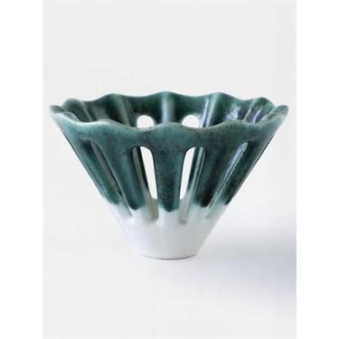 Imagem de dotyk dripper Série 2 - Gotejador de cerâmica feito na Ucrânia (Cárpatos de Neve)