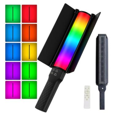 Imagem de Bastão Led Luz Portatil Preenchimento Rgb Para Estudio Profissional Fotos e Videos Com Controle(Preto)
