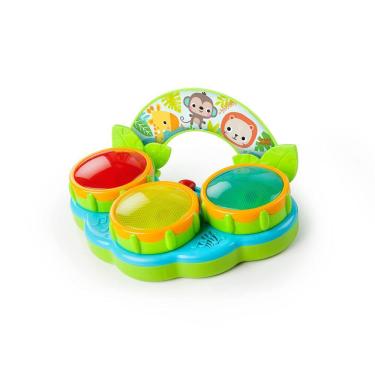 Imagem de Brinquedo de bateria musical Bright Starts Safari Beats com luzes de mais de 3 milhões
