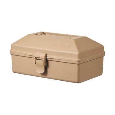 Imagem de Pegciuho Caixa Organizadora Portátil para Porta-malas de Carro, E à Prova D'água, com Grande Capacidade para Guardar Utensílios de Cozinha. Feit, Marrom Claro