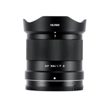 Imagem de VILTROX Lente 56 mm f/1.7 Z Prime 56 mm F1.7 Z, lente de montagem com foco automático APS-C z para Zfc Z50 Z8 Z7ii Z6ii Z5 Z9