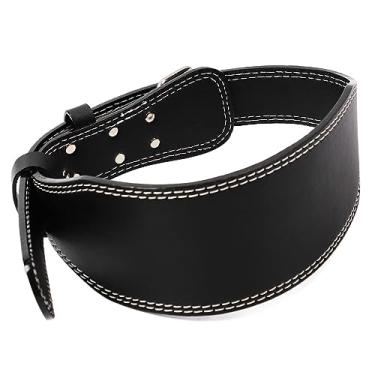 Imagem de aqxreight Cinto de Levantamento de Peso Proteção de Cintura Cinto de Levantamento de Peso Ajustável para Treinamento Academia Preto S 110 Cm / 43,31 pol. Grupos Principais Ajudam Agachamentos de de Estabilização de de (s)