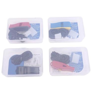 Imagem de GOWENIC 4pcs Apito de Som Claro Com Cordão para árbitros de Futebol de Basquete de Vôlei, Design de Vias Aéreas Duplas para Treinamento de Equipe e Partidas Profissionais