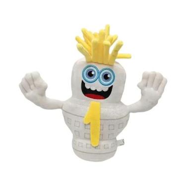 Imagem de Boneco De Pelúcia Fofo E Macio Do Jogo Brainrot Para Decoração De Quar