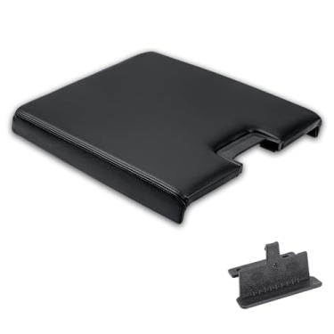 Imagem de Sorello Tampa do apoio de braço do console central compatível com Cadillac Escalade para Chevy Avalanche Silverado 1500 2500 3500 Suburban Tahoe para GMC Sierra Yukon XL - Substitua 20864154 20864151
